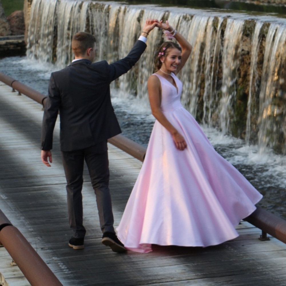 Sherri Hill Pink Gown